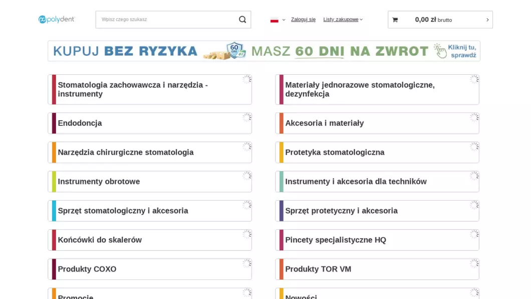 Sklep stomatologiczny POLYDENT