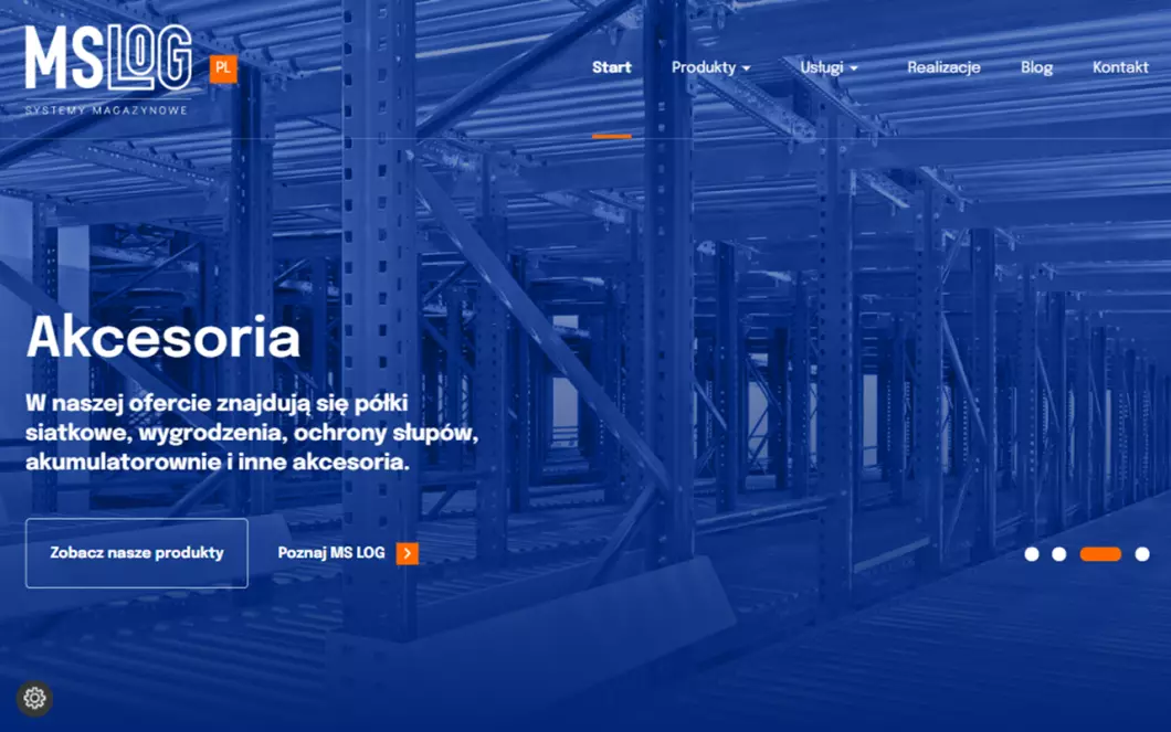 Regały magazynowe - MS LOG