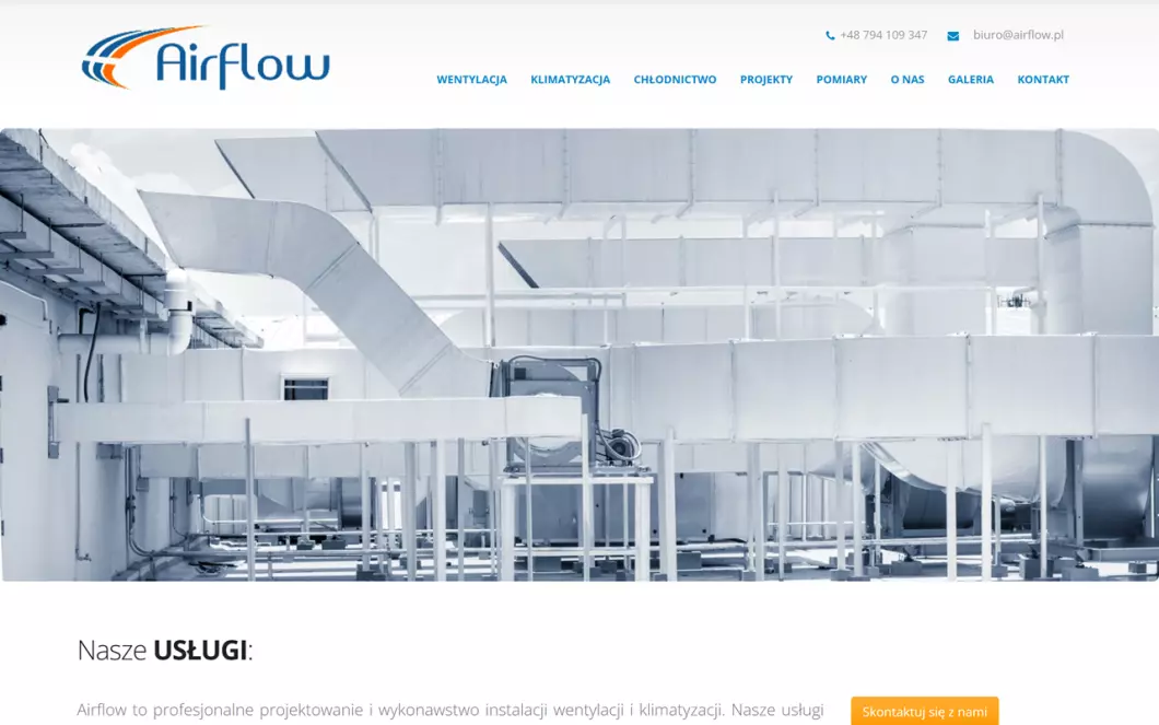 Airflow - Instalacje Wentylacji i Klimatyzacji Warszawa