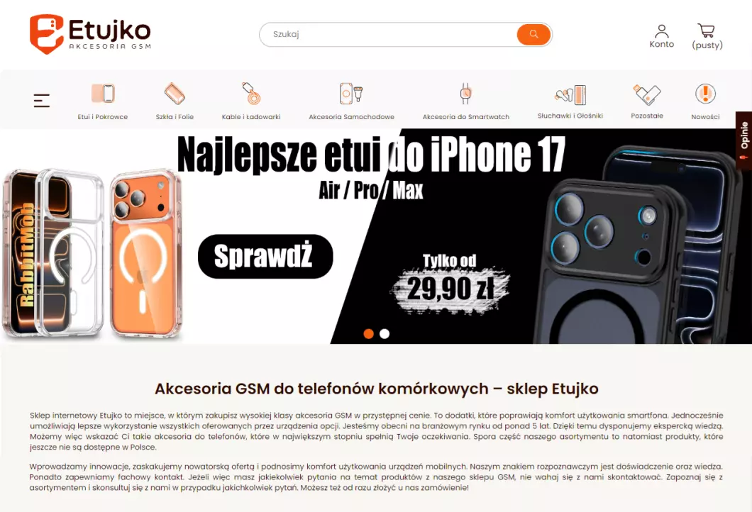 Sklep GSM Etujko